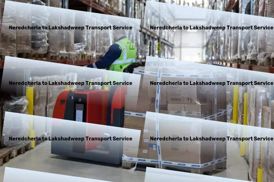 Neredcherla to Lakshadweep Transport Making online shopping more convenient and efficient! - Local courier logistics