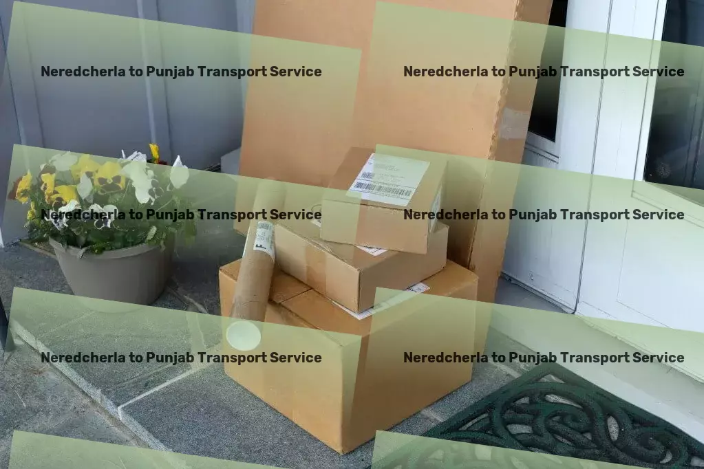 Neredcherla to Punjab Transport Rapid goods shipment solutions