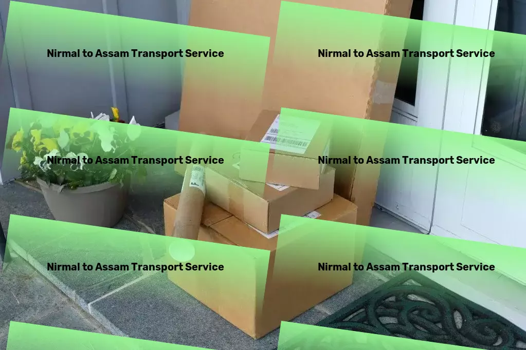 Nirmal to Assam Transport Express goods logistics