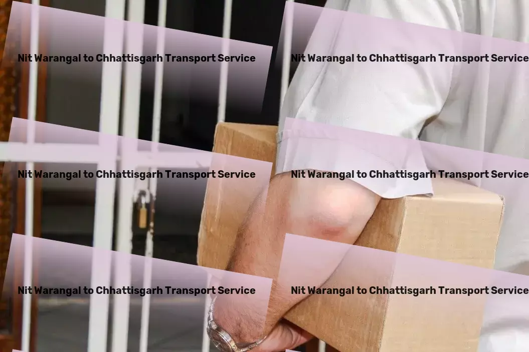 Nit Warangal to Chhattisgarh Transport Quick courier solutions