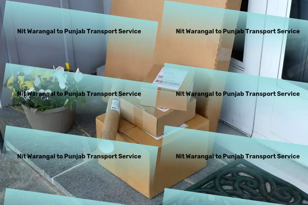 Nit Warangal to Punjab Transport Experience unmatched efficiency with our logistic services across India! - On-demand logistics