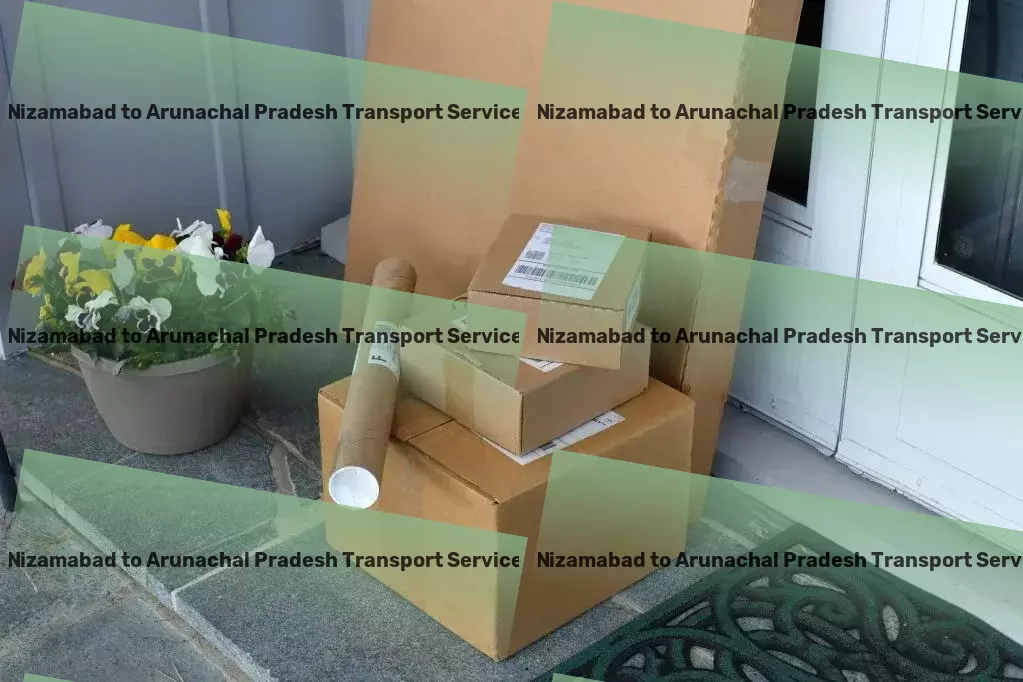 Nizamabad to Arunachal Pradesh Transport High-volume goods shipment