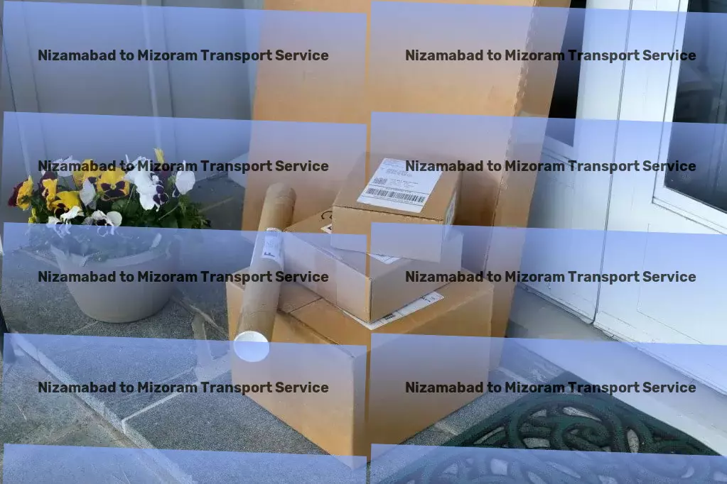 Nizamabad to Mizoram Transport Quick cargo transport