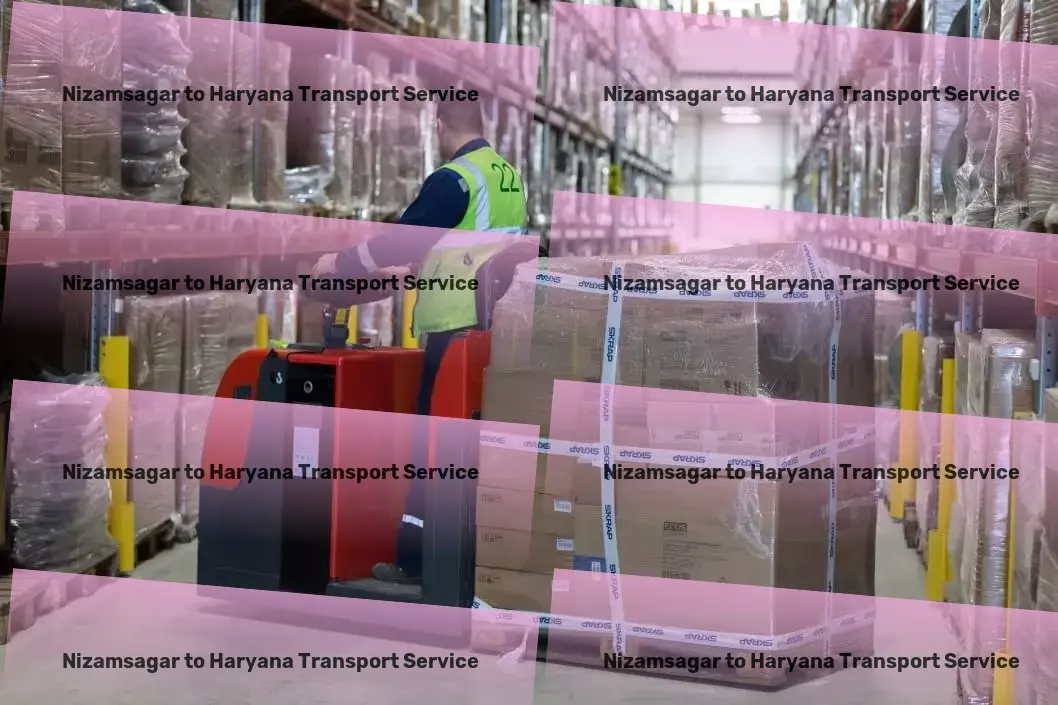 Nizamsagar to Haryana Transport Empower your business with our specialized Indian transit services. - Cross-state courier services