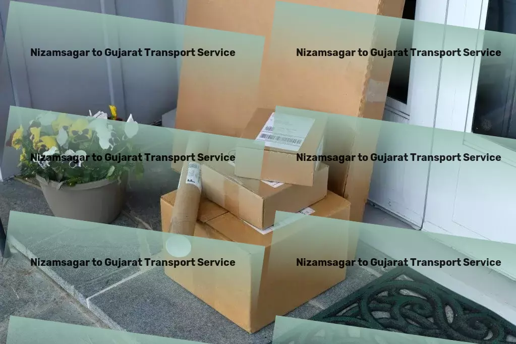 Nizamsagar to Gujarat Transport Crafting journeys that redefine goods transportation in India. - Large item logistics