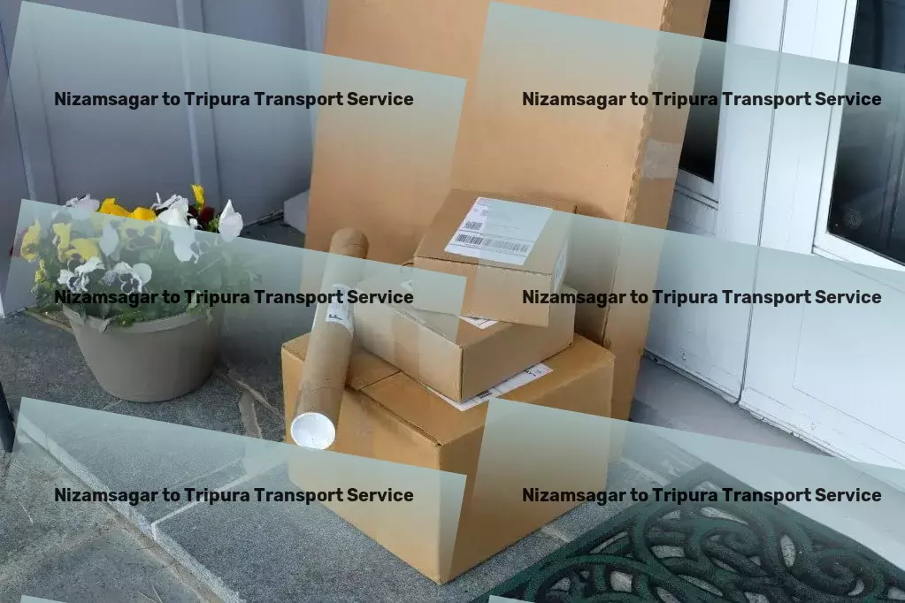 Nizamsagar to Tripura Transport Integrated goods shipment services