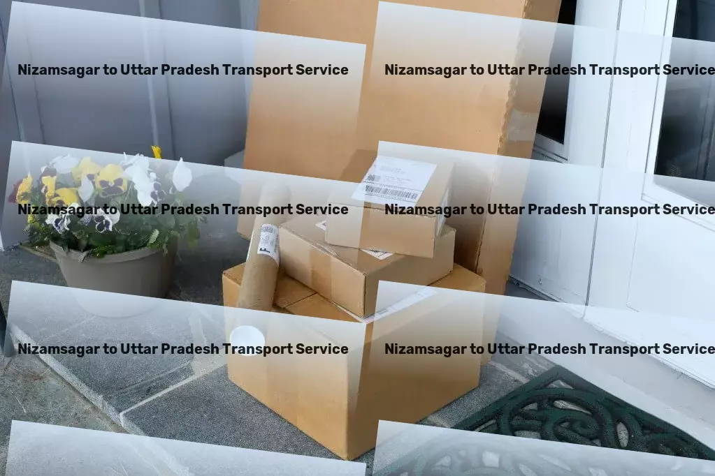 Nizamsagar to Uttar Pradesh Transport Diverse cargo services