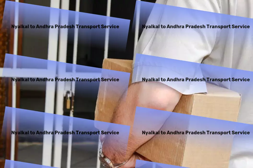 Nyalkal to Andhra Pradesh Transport Building better habits starts with our behavior tracking app! - Quick goods delivery