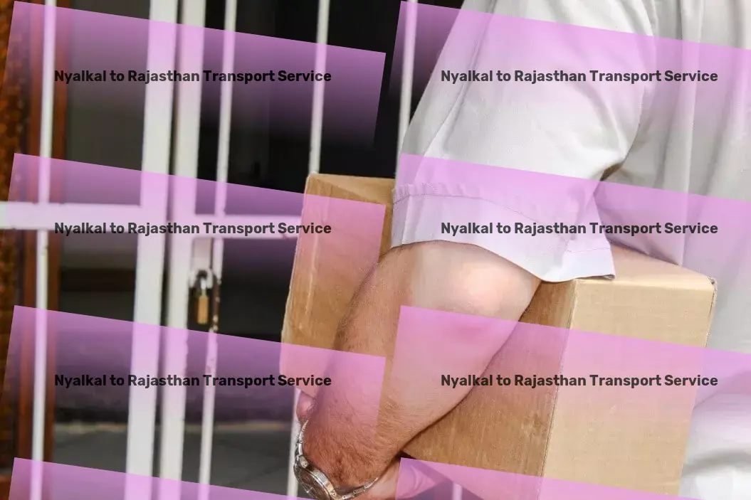 Nyalkal to Rajasthan Transport India's gateway to simplified logistics solutions! - Customized parcel services