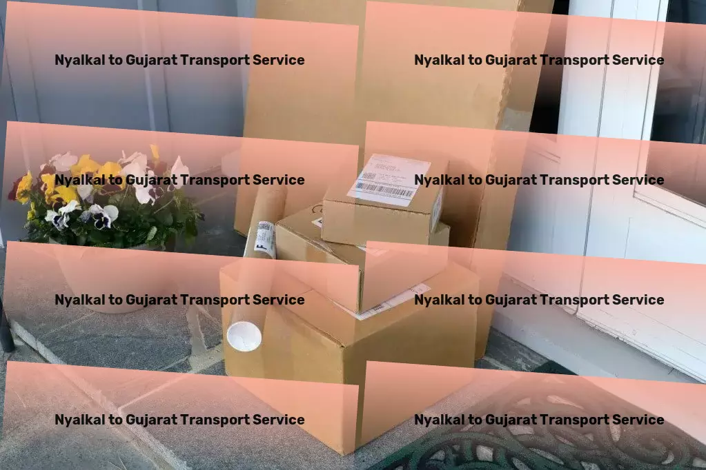 Nyalkal to Gujarat Transport Full-load goods services