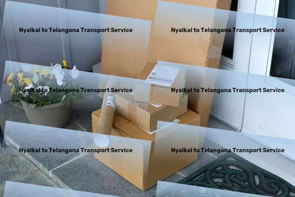 Nyalkal to Telangana Transport Large-scale shipping services