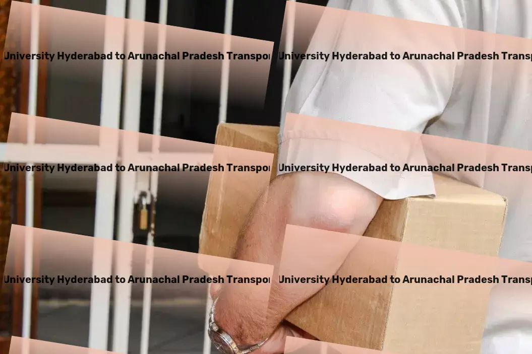 Osmania University Hyderabad to Arunachal Pradesh Transport {Customized solutions for each logistical challenge in India. - Heavy goods transport