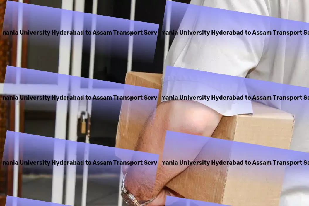 Osmania University Hyderabad to Assam Transport Vehicle transport services