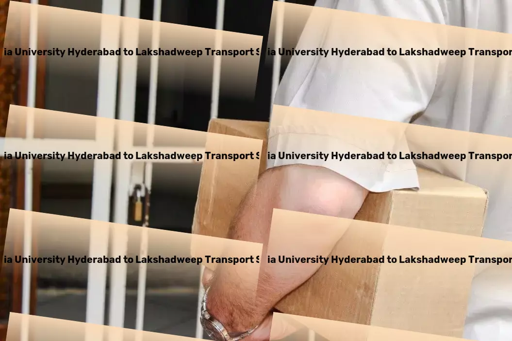 Osmania University Hyderabad to Lakshadweep Transport India's answer to advanced and reliable transport services! - Integrated goods services