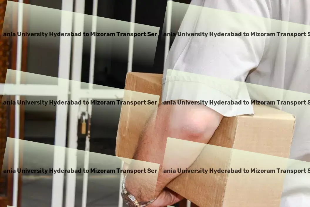 Osmania University Hyderabad to Mizoram Transport Inter-regional packers and movers