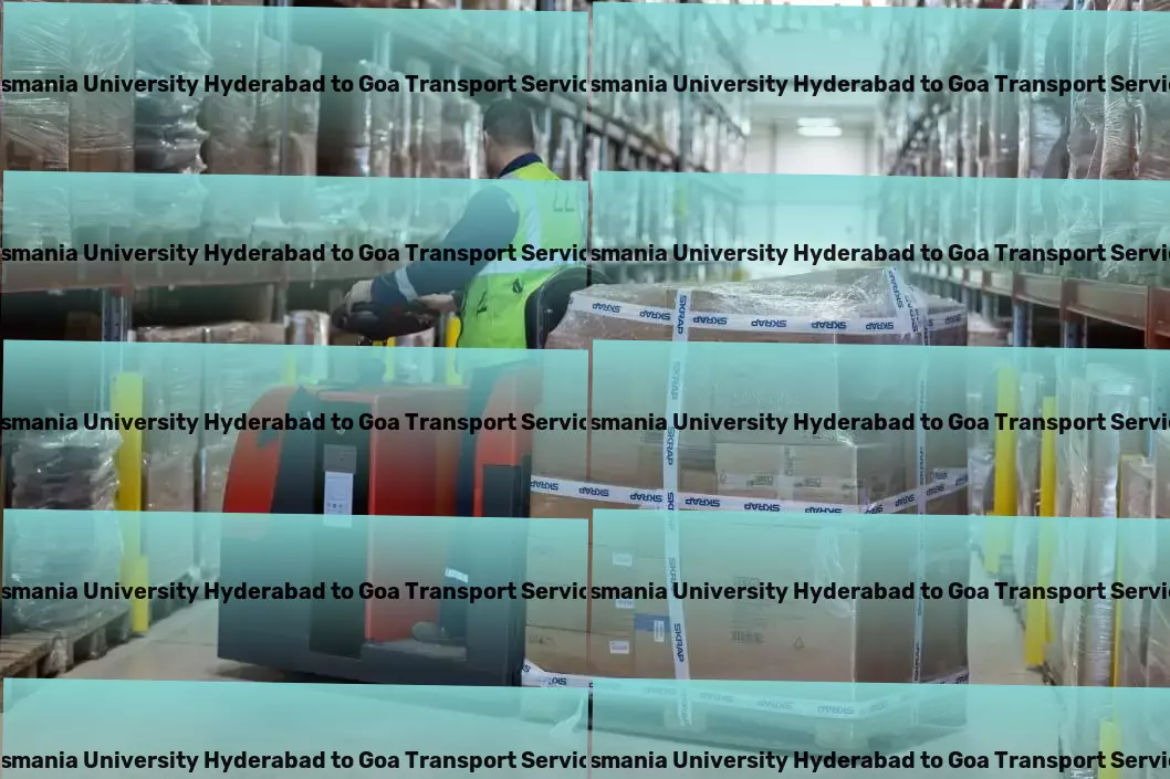 Osmania University Hyderabad to Goa Transport High-capacity goods delivery