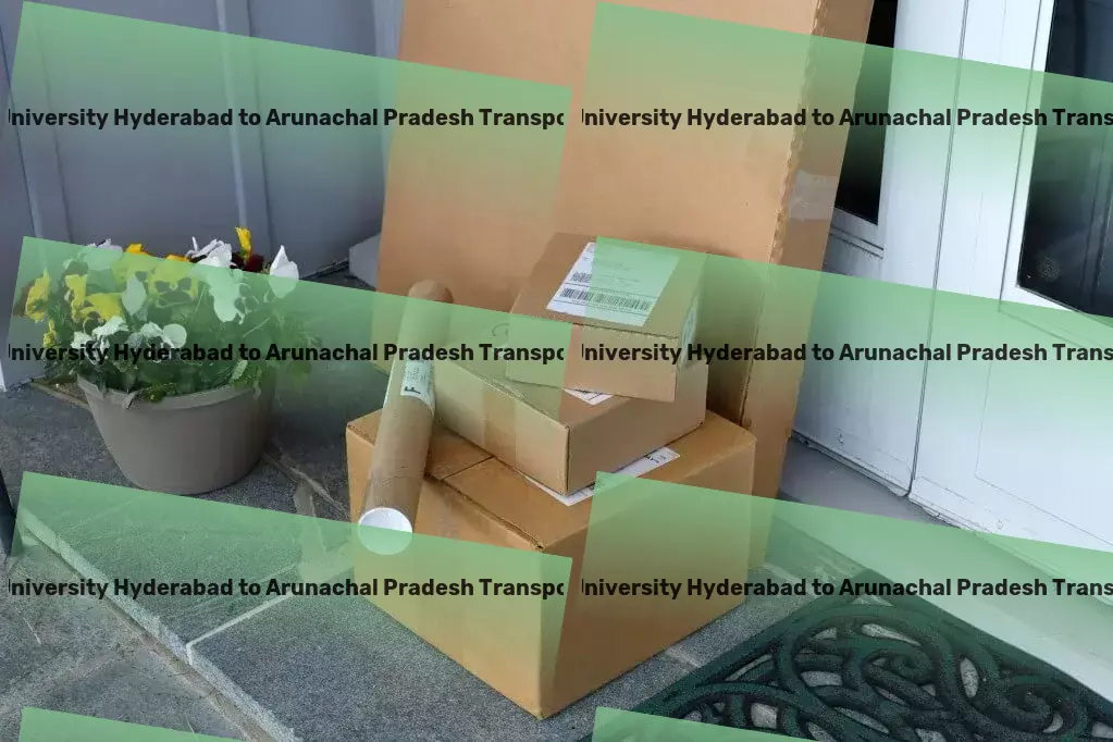 Osmania University Hyderabad to Arunachal Pradesh Transport Domestic freight forwarding