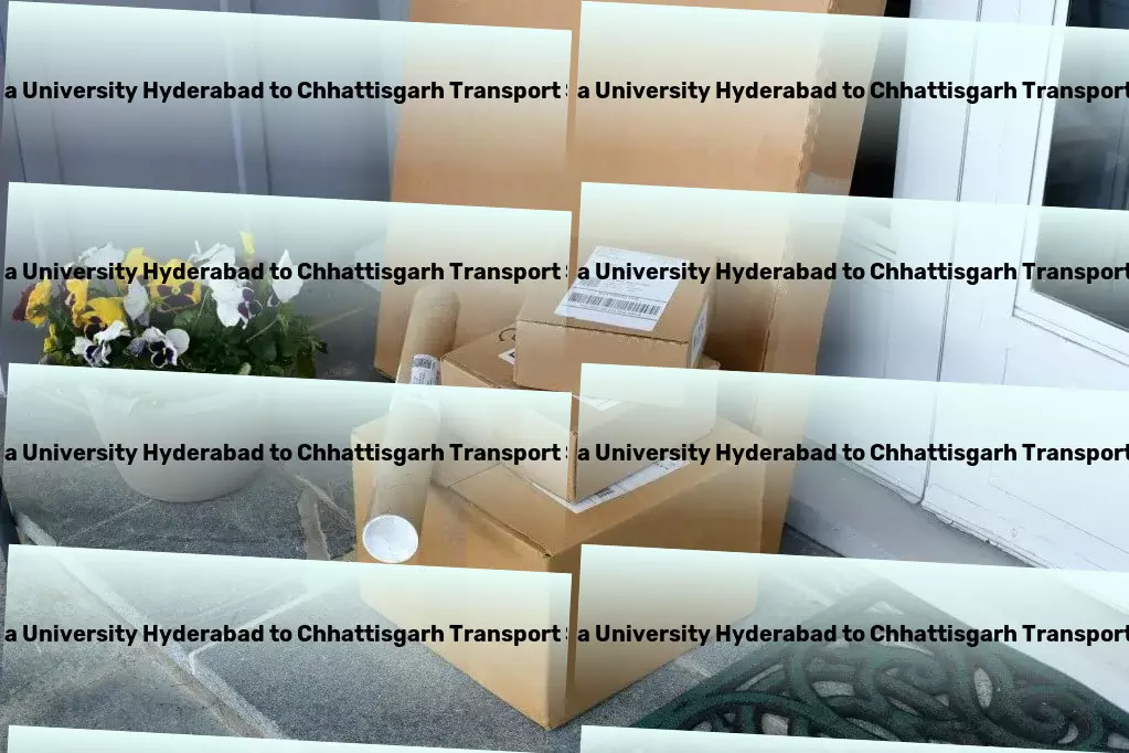 Osmania University Hyderabad to Chhattisgarh Transport Global transport