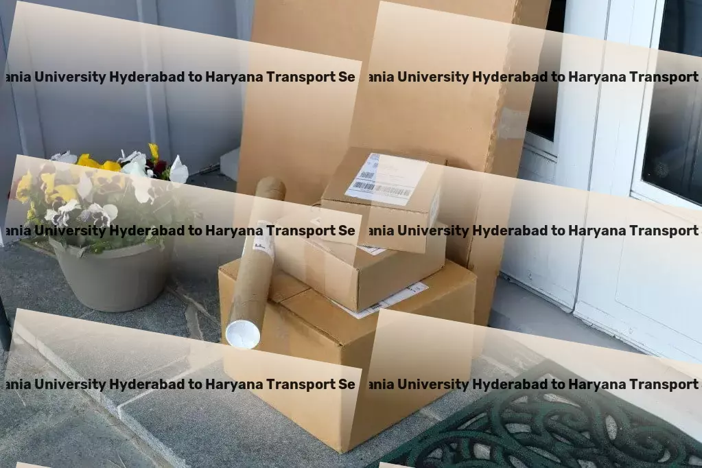 Osmania University Hyderabad to Haryana Transport Nationwide freight services