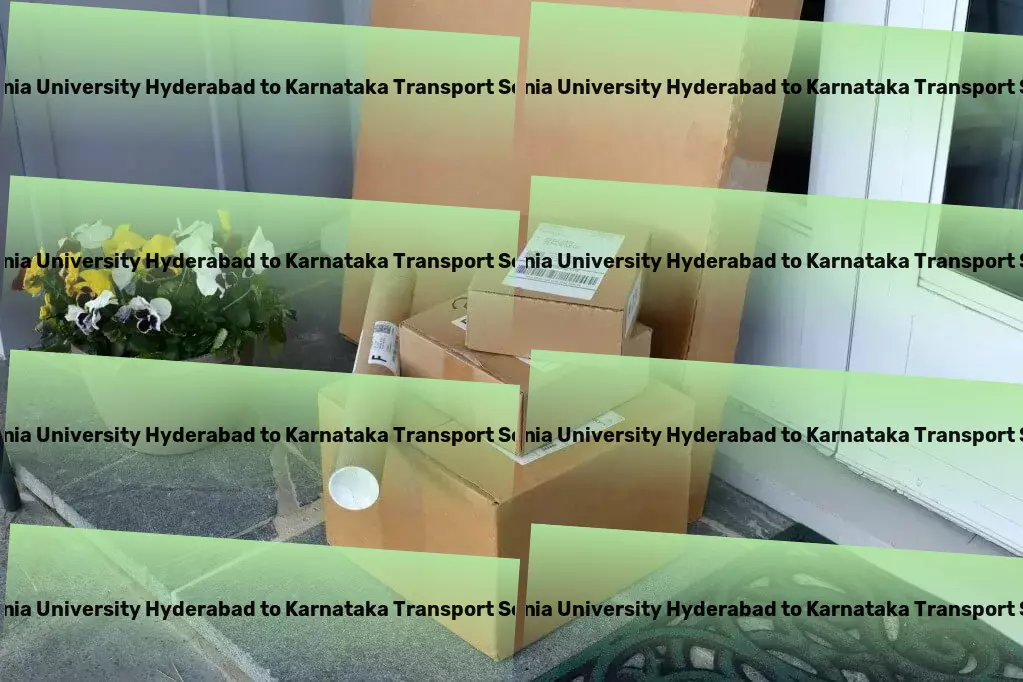 Osmania University Hyderabad to Karnataka Transport Leading innovations for a smoother transit journey within India. - Long-haul trucking operations