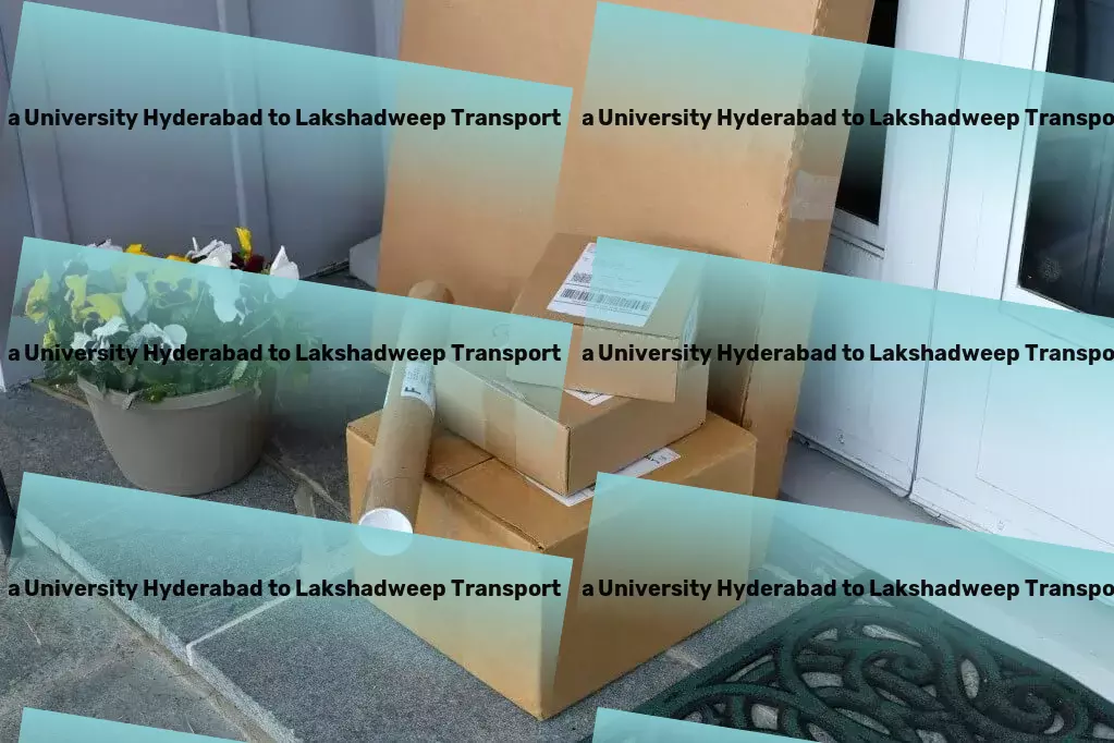 Osmania University Hyderabad to Lakshadweep Transport Freight booking online