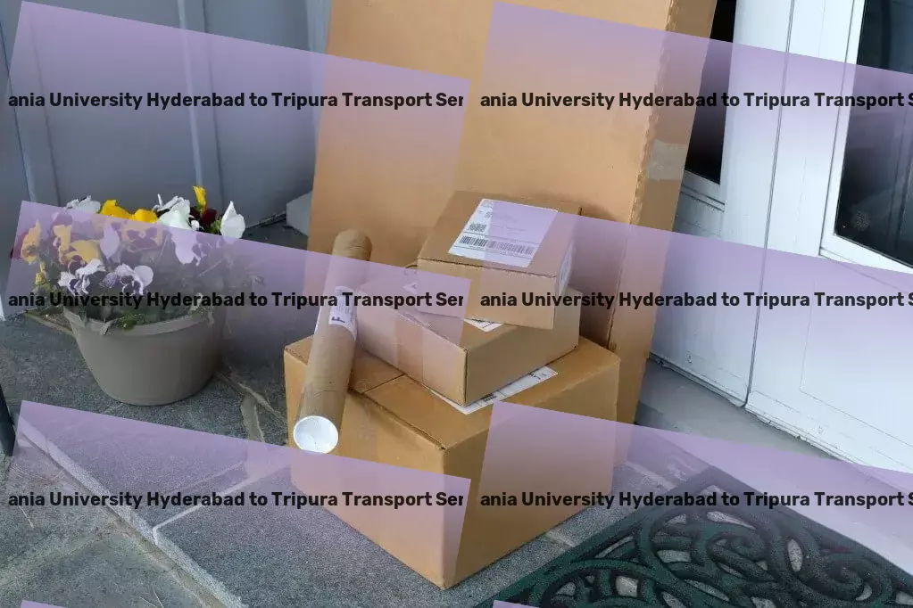 Osmania University Hyderabad to Tripura Transport Rapid goods shipment solutions