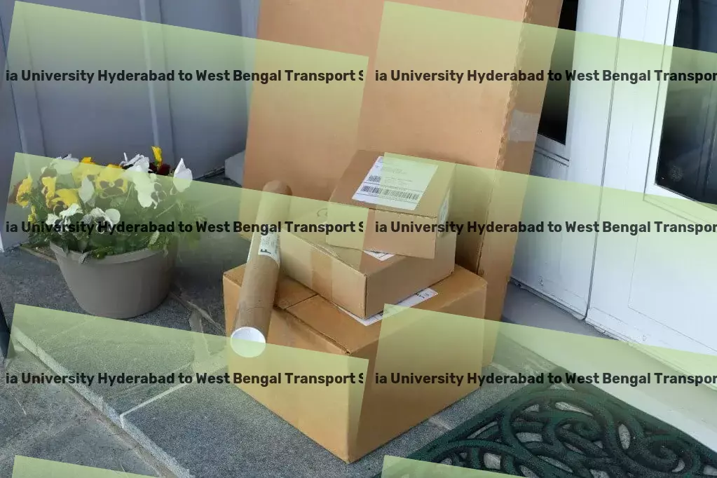 Osmania University Hyderabad to West Bengal Transport Nationwide moving solutions