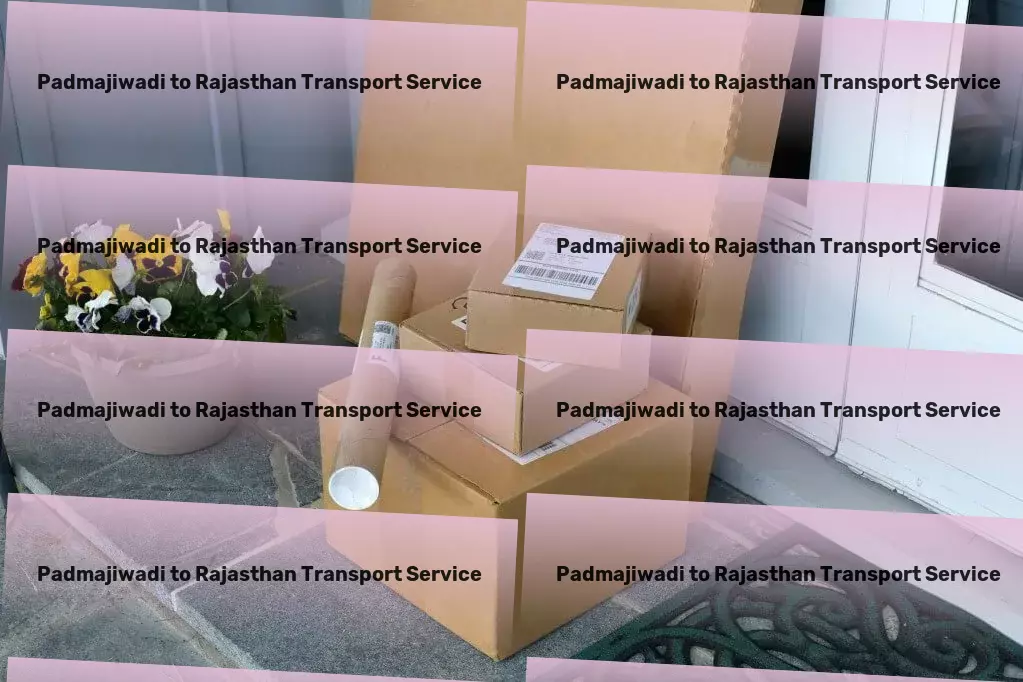 Padmajiwadi to Rajasthan Transport Local freight operations