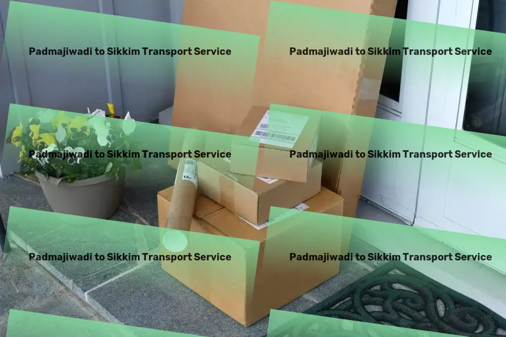 Padmajiwadi to Sikkim Transport Express goods shipping