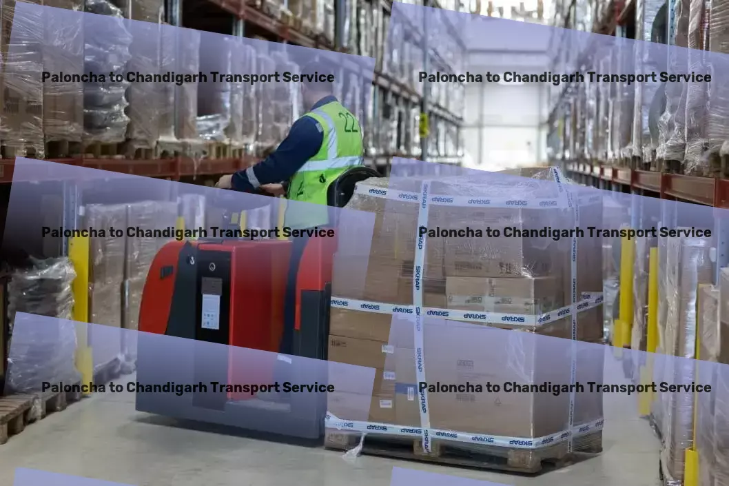 Paloncha to Chandigarh Transport Advanced freight forwarding