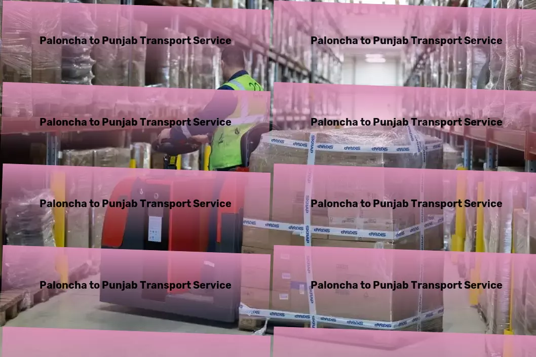 Paloncha to Punjab Transport Heavy goods transport services