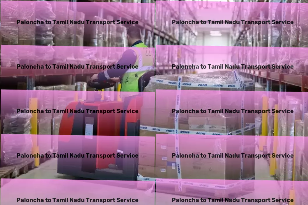 Paloncha to Tamil Nadu Transport Multi-city cargo transport