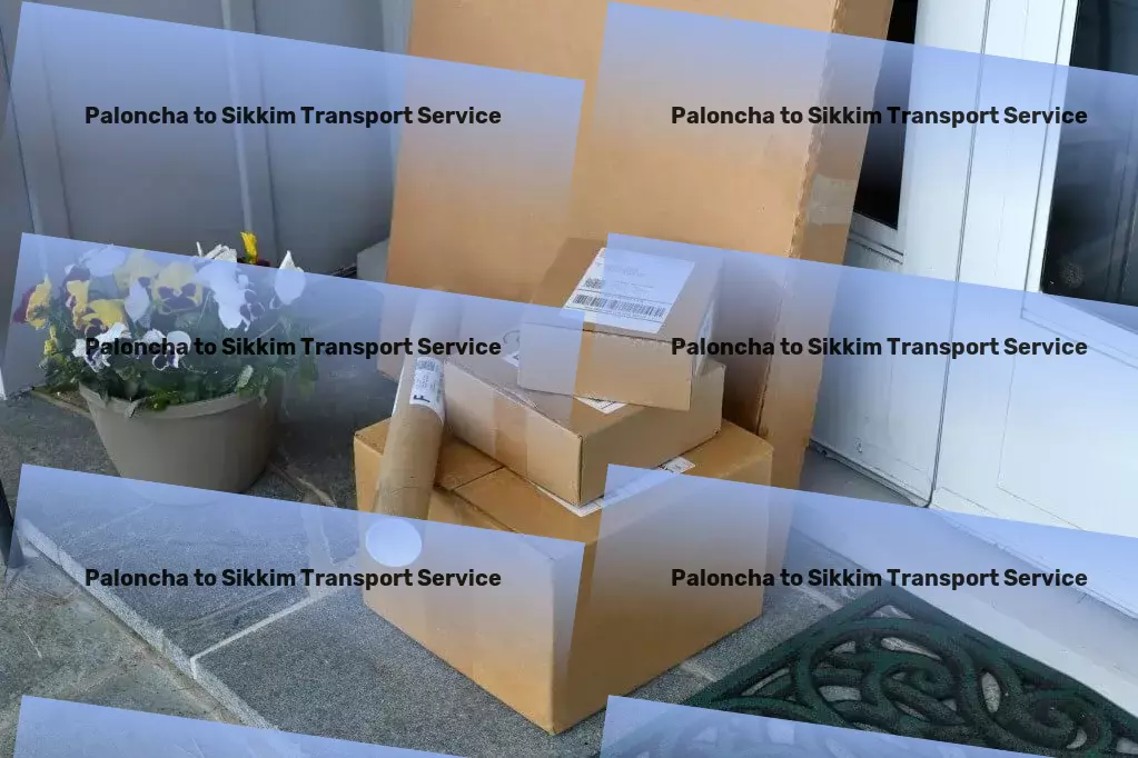 Paloncha to Sikkim Transport Expedited delivery services