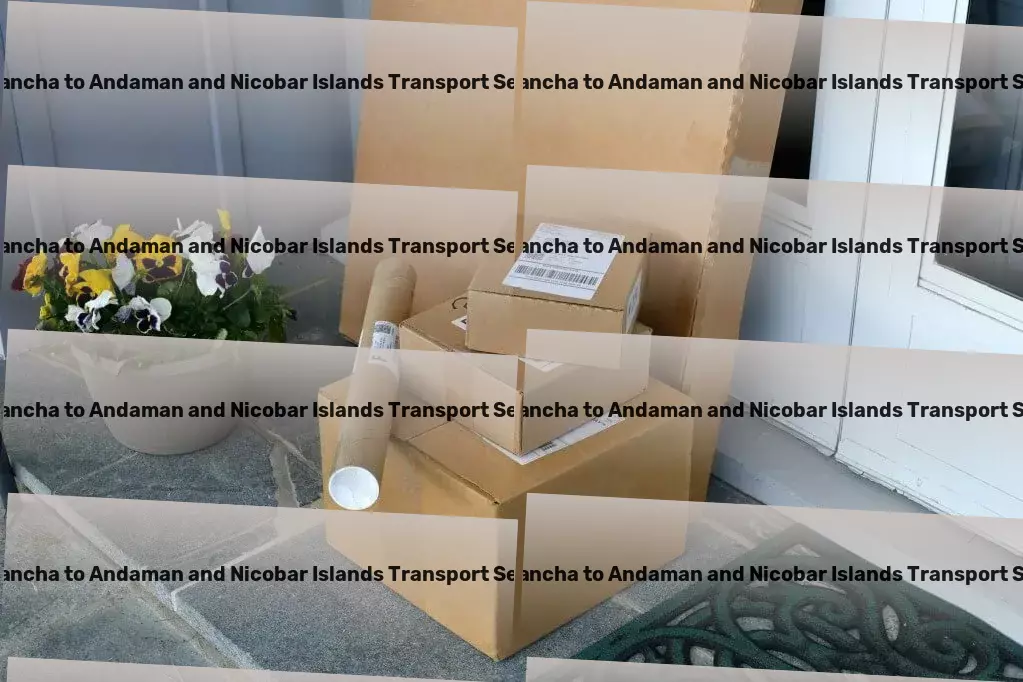 Palwancha to Andaman And Nicobar Islands Transport Specialized parcel delivery