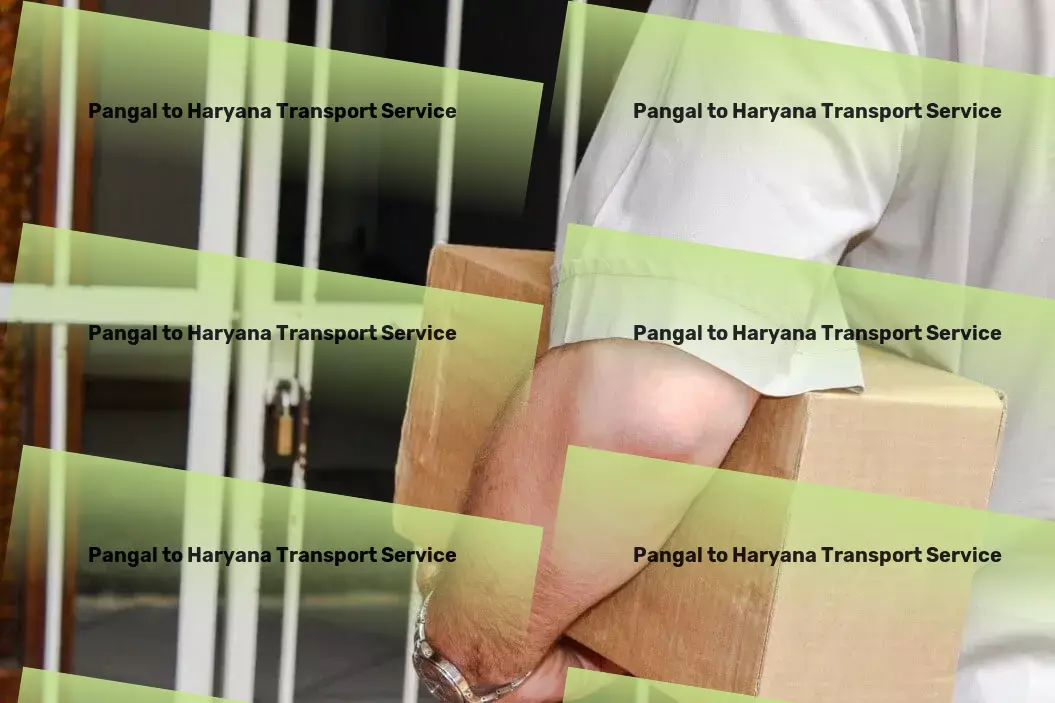 Pangal to Haryana Transport Cargo transport services