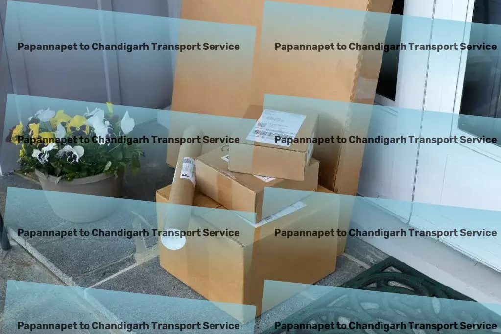 Papannapet to Chandigarh Transport Express furniture relocation