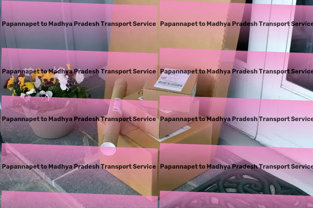 Papannapet to Madhya Pradesh Transport Financial advice for a secure future! - Urban freight services