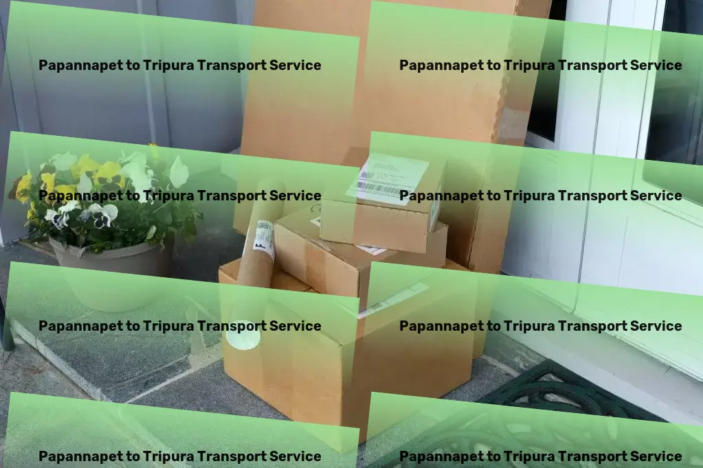 Papannapet to Tripura Transport Customized goods shipment services