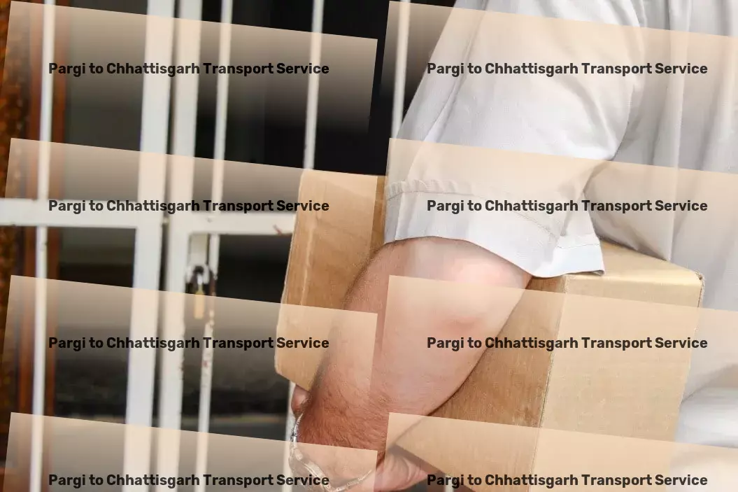 Pargi to Chhattisgarh Transport Specialized goods transport solutions