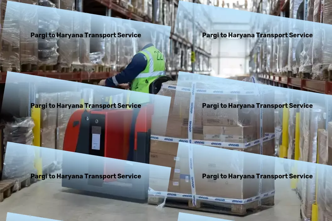 Pargi to Haryana Transport Innovative goods forwarding