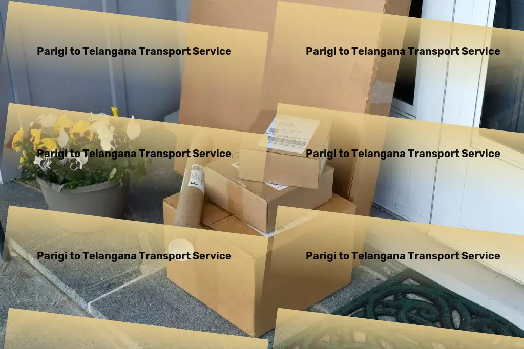 Parigi to Telangana Transport Quick cargo services