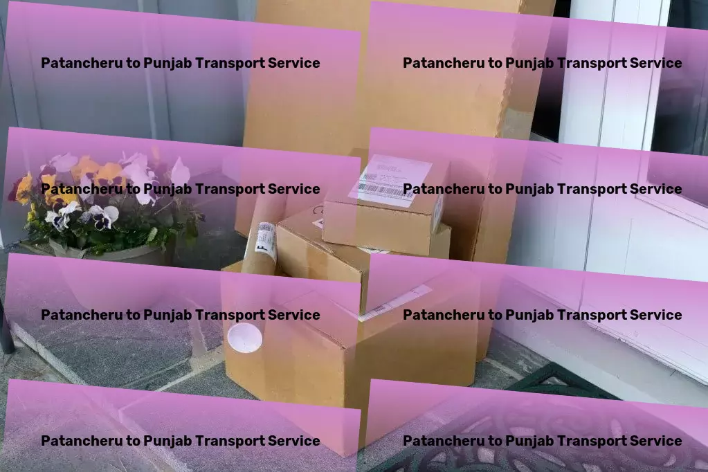 Patancheru to Punjab Transport Multi-regional goods transport